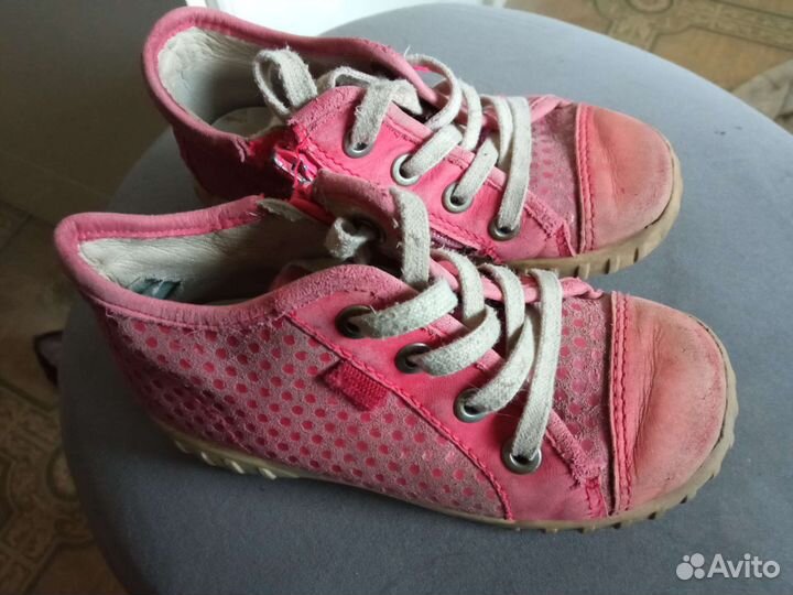 Ботинки для девочки 25 размер ecco