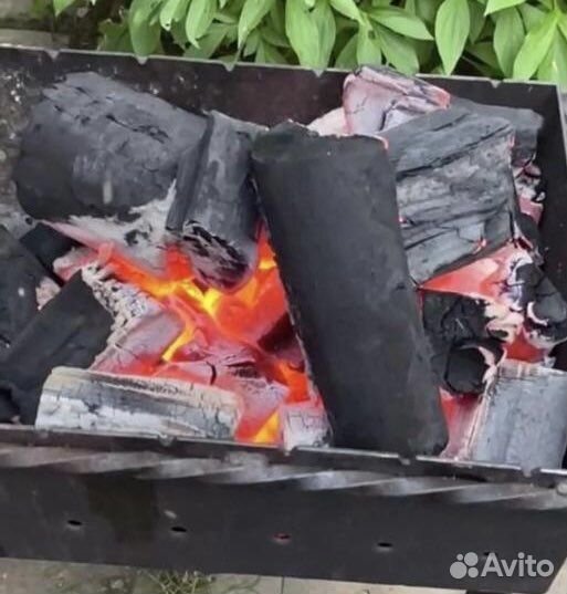 Уголь древесный в мешках 12 кг