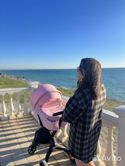 Люлька stokke xplory v6 lotus pink без шасси