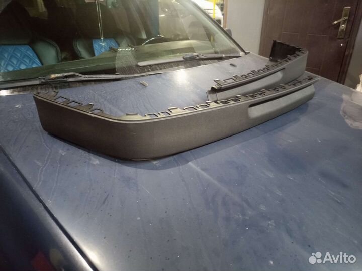 Губа на бампер golf 3