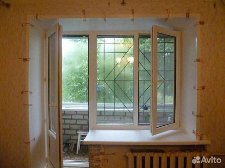 Ремонт, регулировка, установка и отделка окон пвх