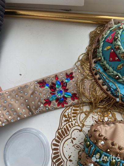 Костюм для восточных танцев клеопатра