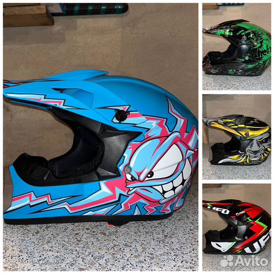 Шлем для мотокросса, эндуро