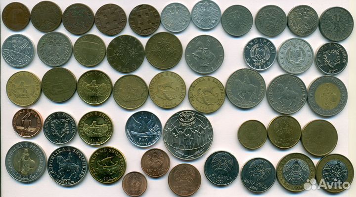 Монеты Европы (Австрия - Великобритания/Англия)