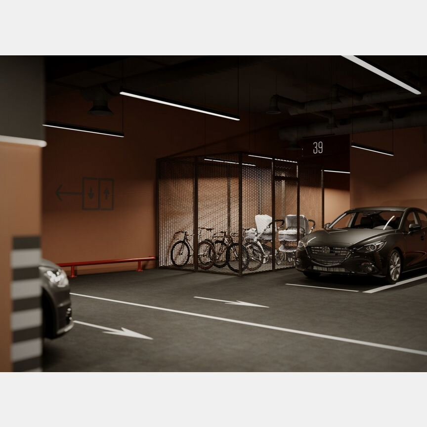 2-к. квартира, 54,4 м², 3/11 эт.