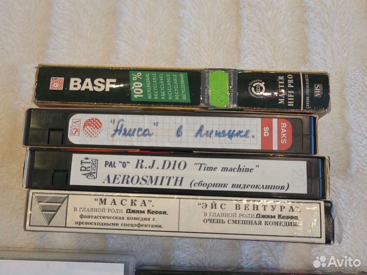 Видеокассеты vhs