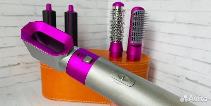 Стайлер dyson 5в1 в кожаном кейсе Airwrap Complete