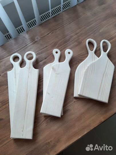 Комплект деревянных досок для подачи блюд