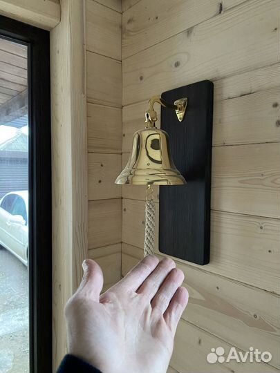 Рында Колокол Штурвал в интерьер Морской стиль