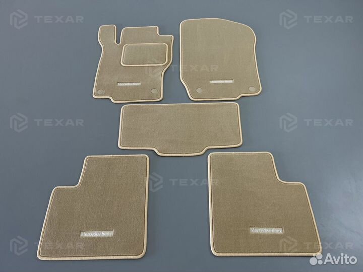 Коврики бежевые Mercedes GL-Класс X164