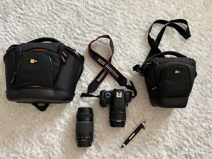 Зеркальный фотоаппарат canon 600D, 18-55mm
