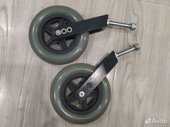 Колёса и вилки для инвалидной коляски