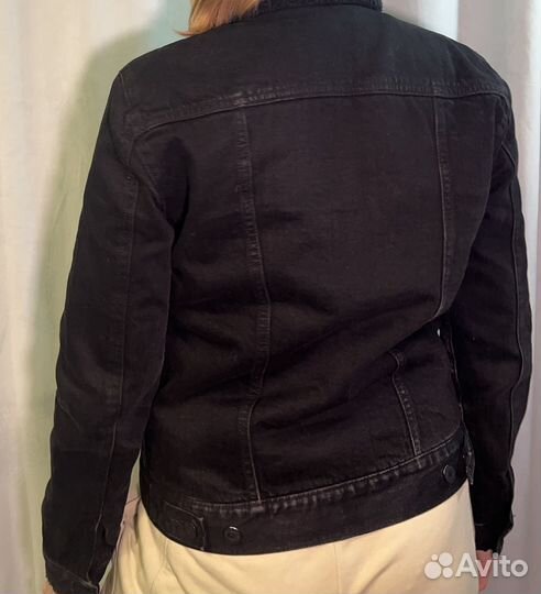 Джинсовая куртка levis шерпа