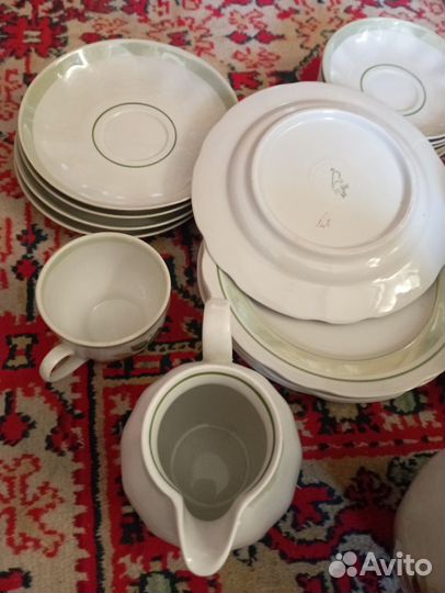Сервиз не полный Дулево (чайный, кофейный)