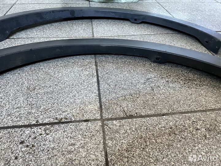Накладка переднего правого крыла Renault Sandero S