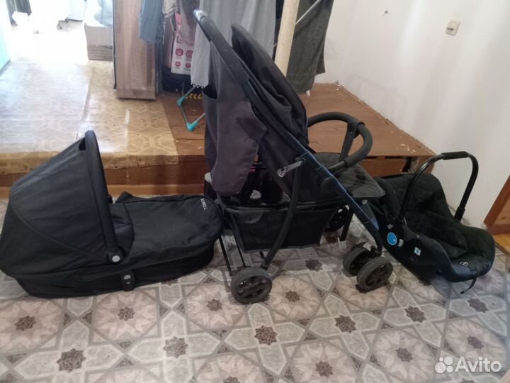 Коляска 3 в 1 tomix