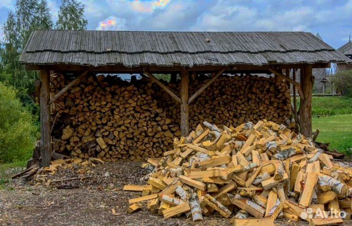 Дрова после сушки