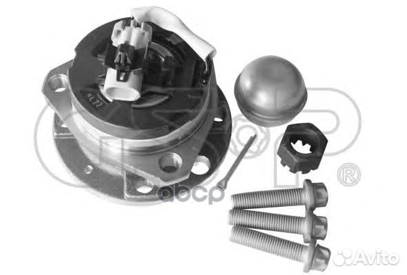 Ступица колеса в комплекте с подшипником opel A