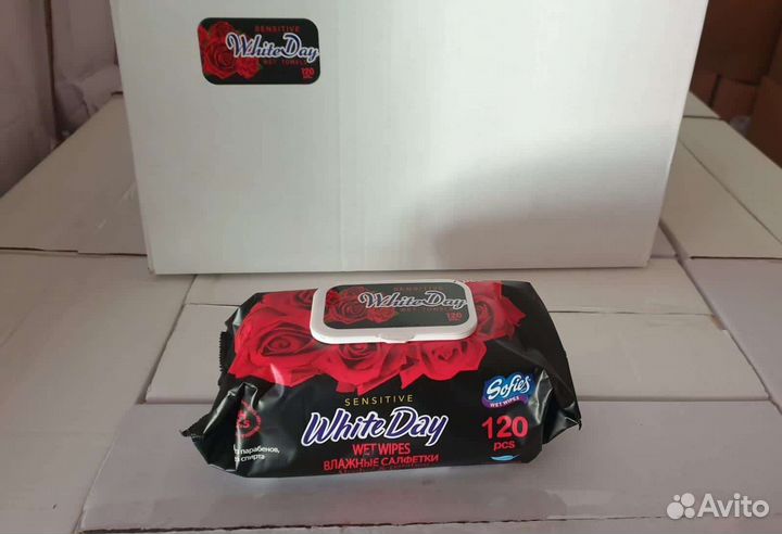 Влажные салфетки 120шт. (Турция)