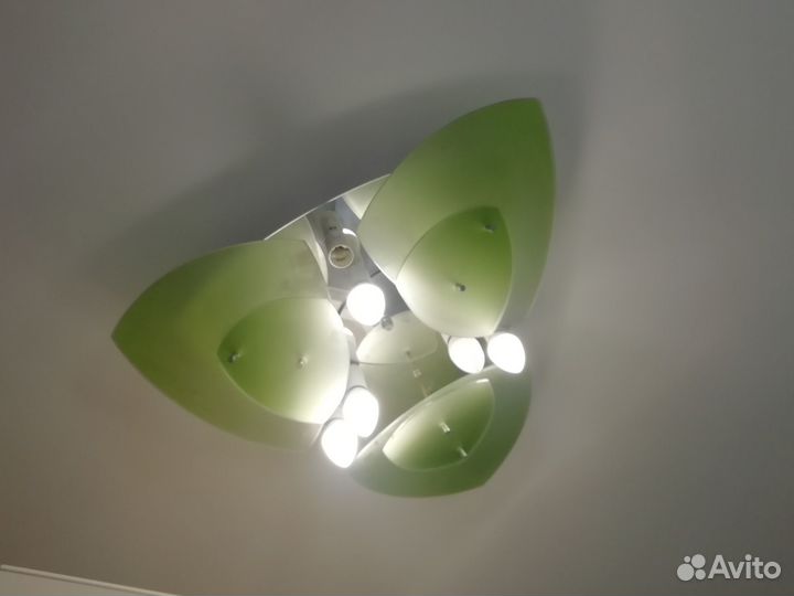 Люстра потолочная бу