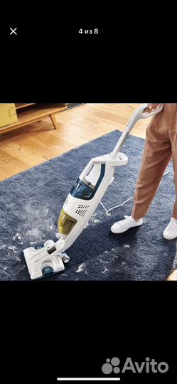 Паровая швабра пылесос tefal