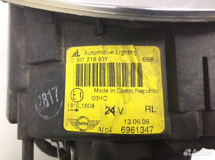 Фара 0301218601 Mini Cooper (2001-2018)
