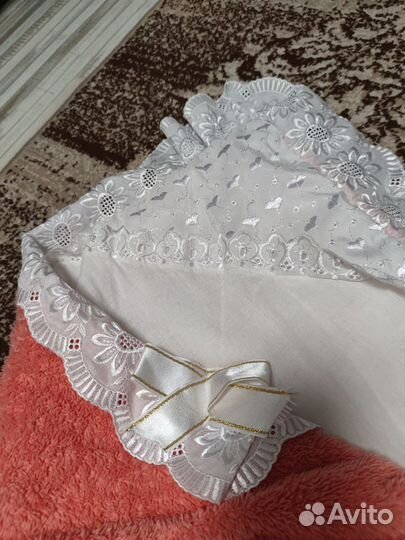 Конверт одеяло на выписку зима