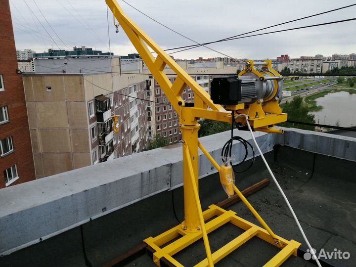 Строительный мини кран в аренду или купить