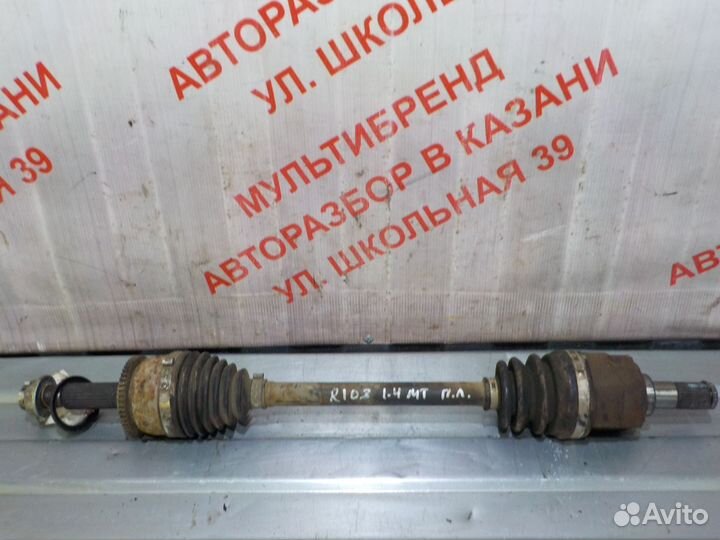 Привод передний левый Киа Рио 3 1.4л МКПП