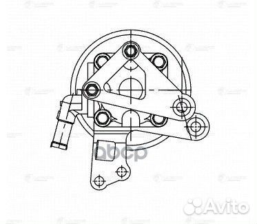 Насос гур Nissan Murano II (08)
