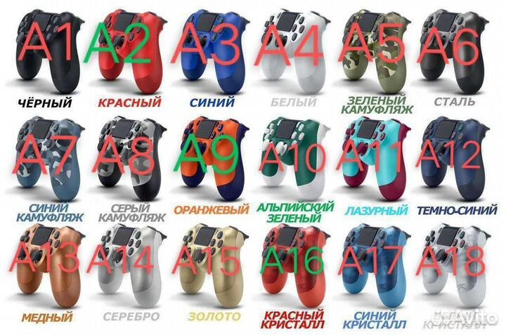 Джойстики для Sony Playstation PS4 Dualshock 4