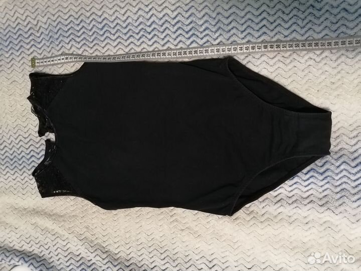 Купальник для танцев черный