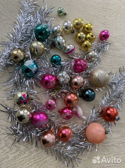 Елочные игрушки СССР