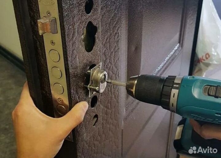 Замена Замка/Личинки/Врезка/Установка/Ремонт двери