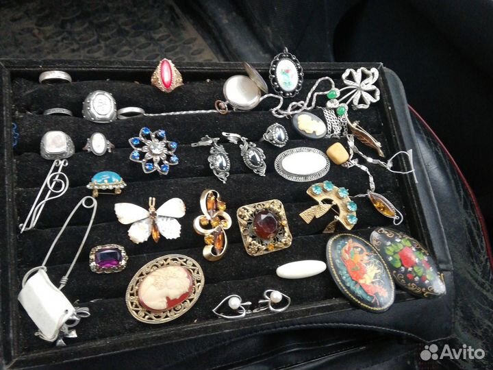 Брошки, кулоны СССР