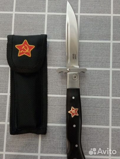 Нож финка нквд складная