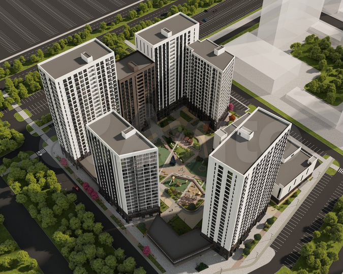 2-к. квартира, 64 м², 10/18 эт.