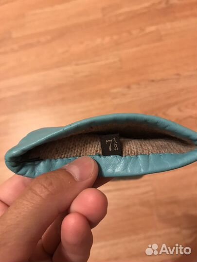 Перчатки из натуральной кожи