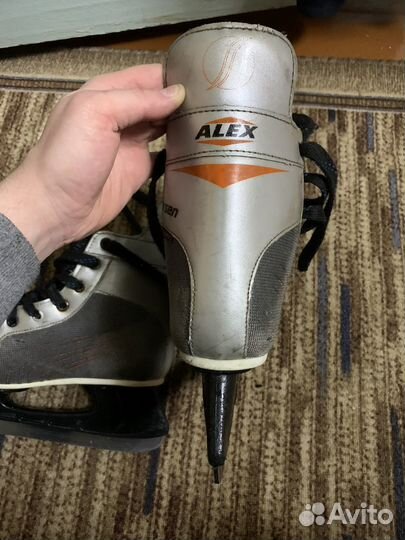 Коньки хоккейные Alex Larsen