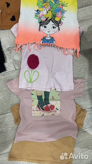 Вещи пакетом на девочку 104