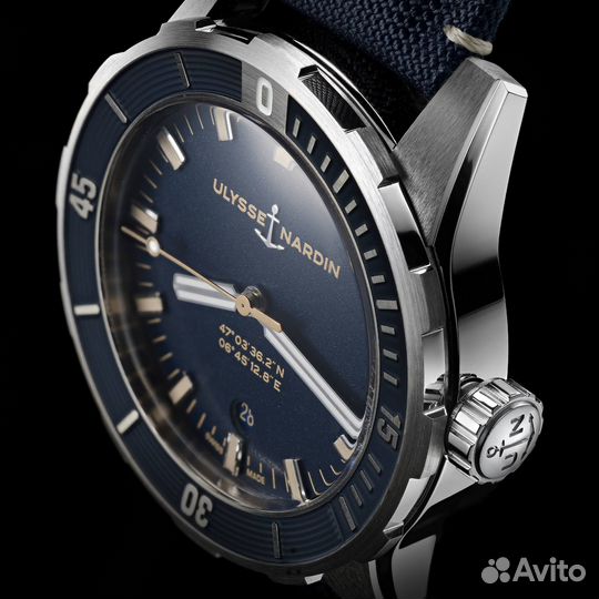 Часы Ulysse Nardin Diver 42mm, 8163-175/93