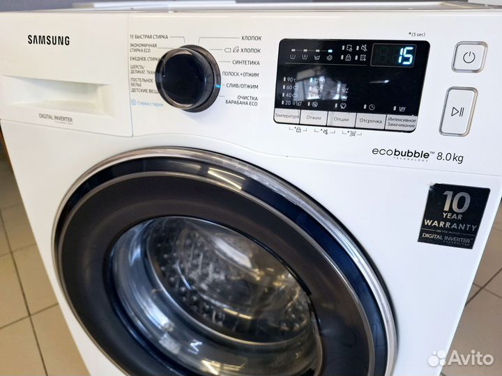 Стиральная машина Samsung 8 кг с гарантией