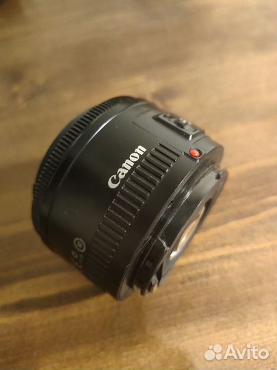 Объектив canon 50mm 1 8 ii