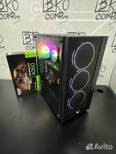 Мощный игровой компьютер rtx4060 новый