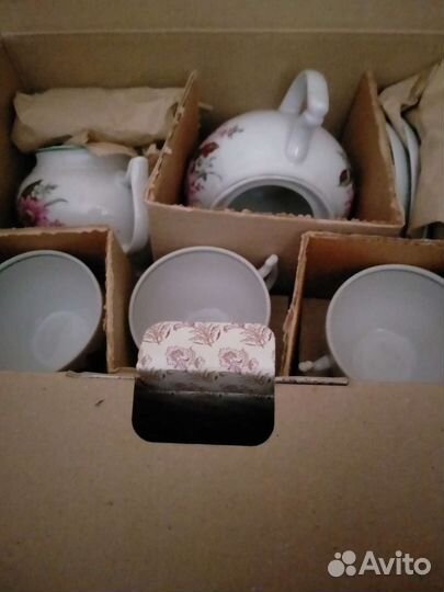 Чайный сервиз вербилки СССР