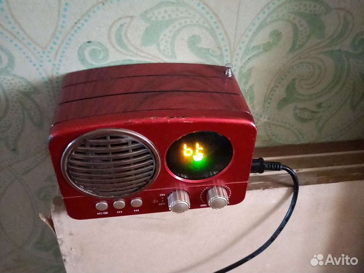 Колонки блютуз USB колонки ретро бу