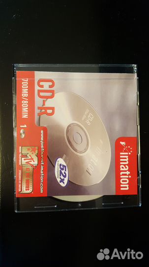 CD-R 700mb 80 min Imation в кейсе