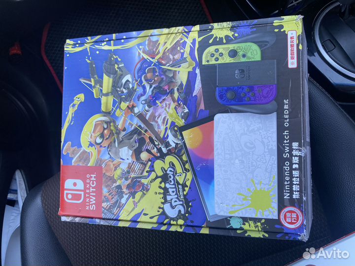 Nintendo switch oled splatoon 3