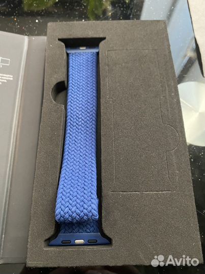 Плетеный монобраслет для apple watch 42-44mm
