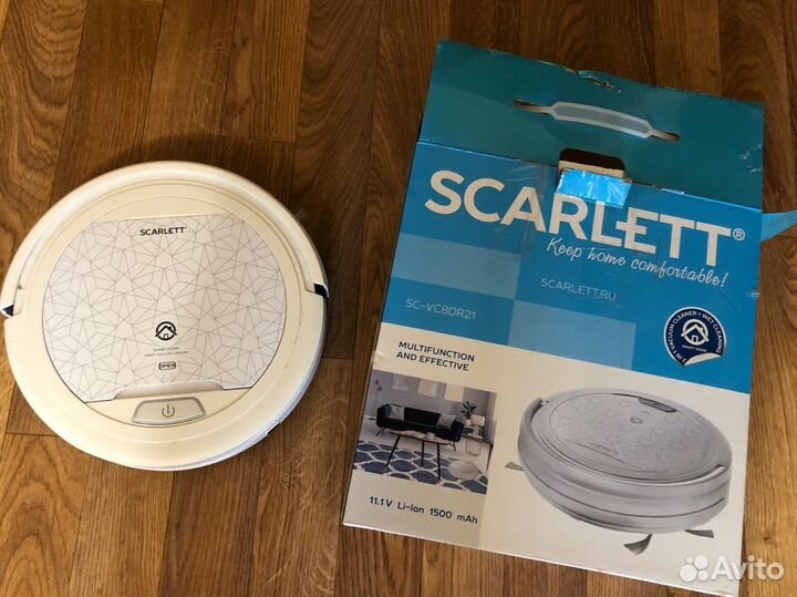 Робот пылесос Scarlet